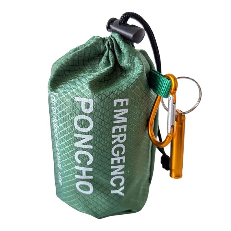 Emergency Poncho Rain - ABGH-معطف واقٍ من المطر مقاوم للماء
