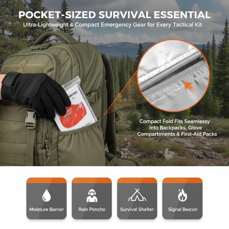 5 قطع من البطانيات الحرارية ال - مراجعة Survival Blanket Reflective وسعره