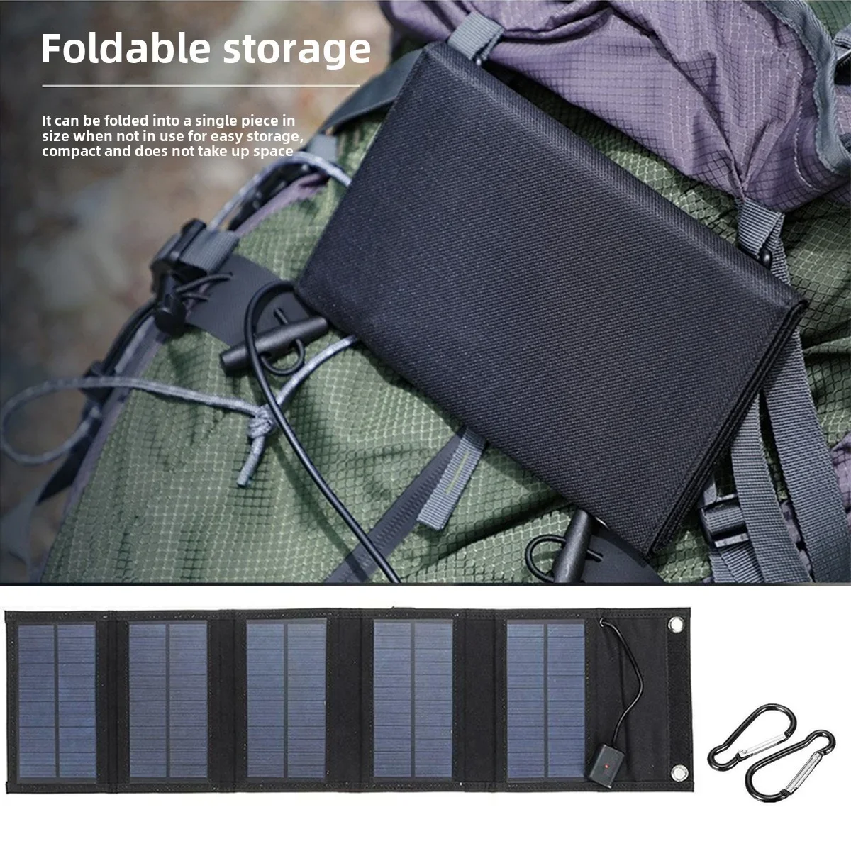 شاحن لوحي شمسي قابل للطي بقدرة - مراجعة Solar Emergency Charger وسعره