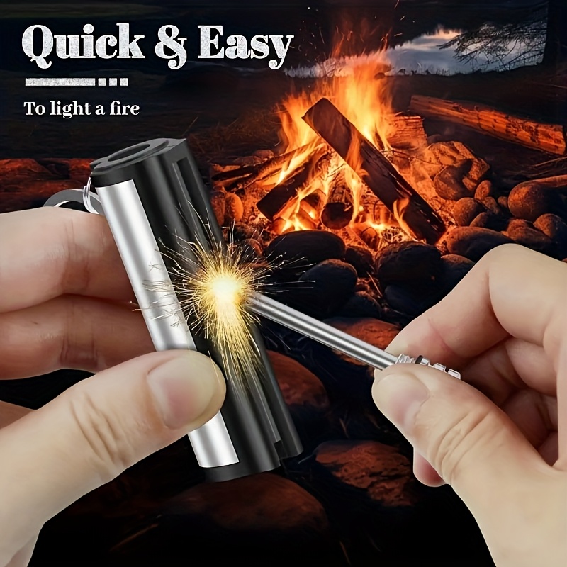 1-5 عبوات من ولاعة المطابقة، و - مراجعة Magnesium Fire Starter وسعره