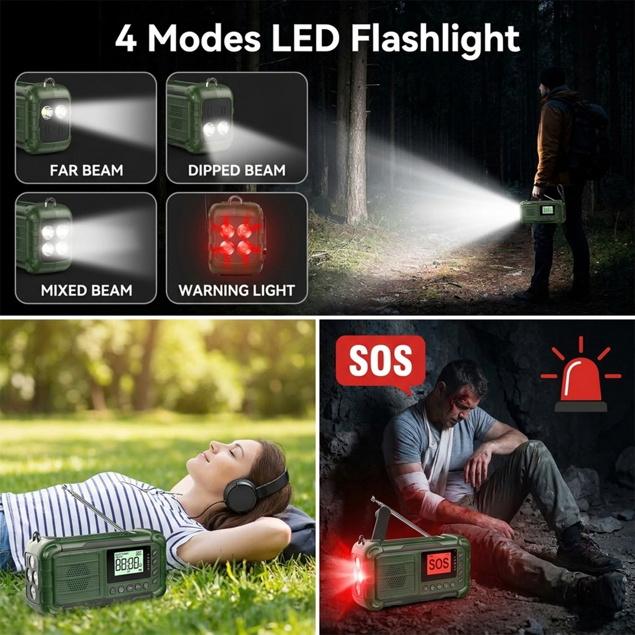 راديو يدوي يعمل بالطاقة الشمسي - مراجعة Solar Emergency Charger وسعره